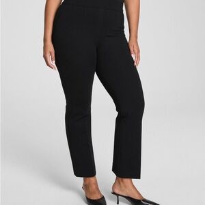 SPANX Ponte Kick Flare Pant Black Professional Work Interview Pants (Medium)